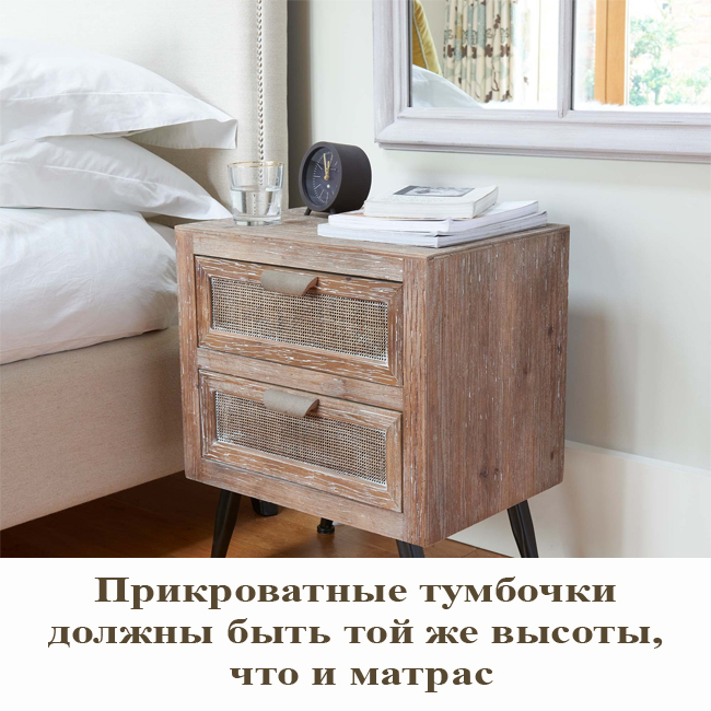 Как выбрать идеальную прикроватную тумбу?